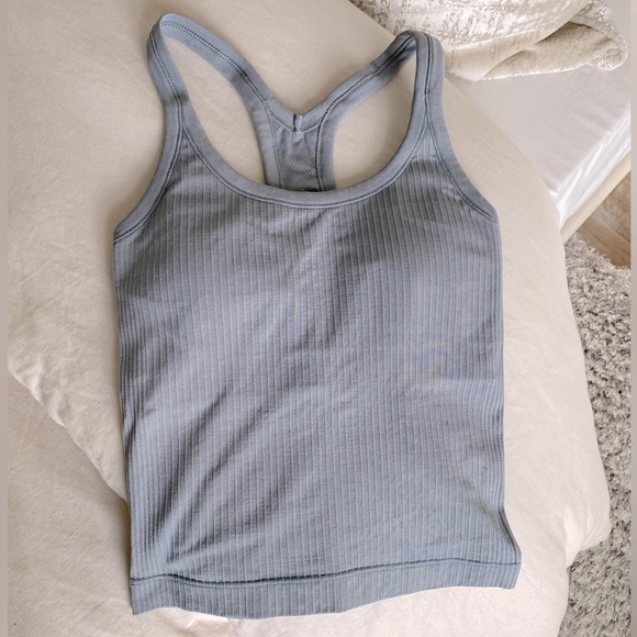 Lululemon | Ebb To Street Crop Tank Rhino Grey - Picture 4 of 6